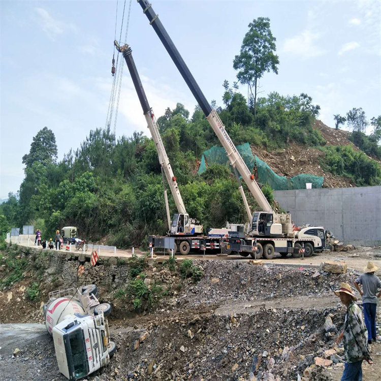 陇南陇南24小时应急道路救援吊装吊装现场实拍